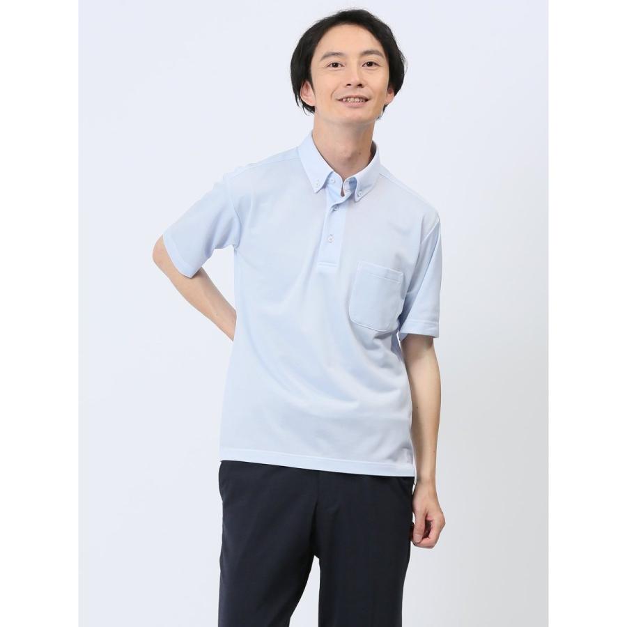 TAKA-Q 【接触冷感 吸水速乾 ストレッチ】タカキュー Biz ボタン