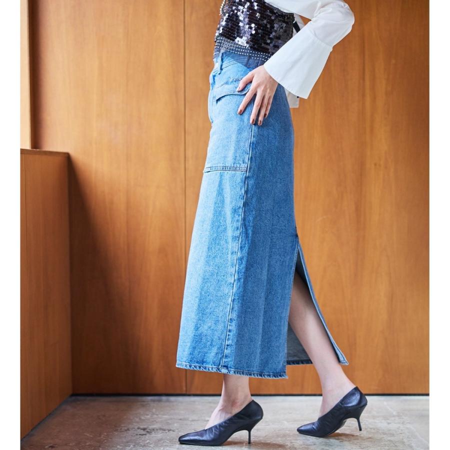SOMETHING（サムシング） atelier SOMETHING BIG POCKET SKIRT/ビッグ