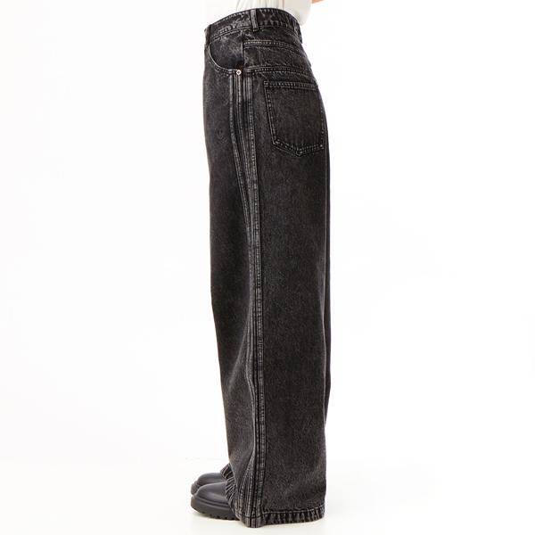adidas ワイドレッグデニムパンツ adidas Originals Originals/プレミアム エッセンシャルズ