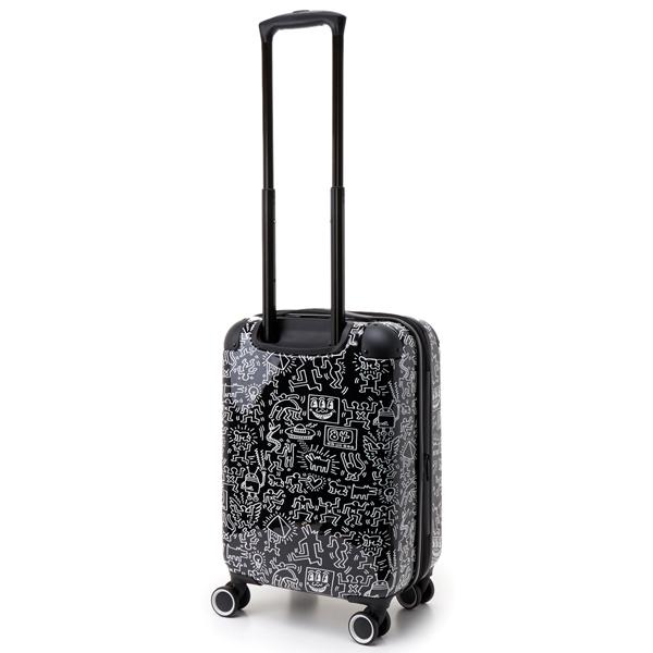 キースヘリング スーツケース 拡張 ハードキャリー ビジネスキャリー