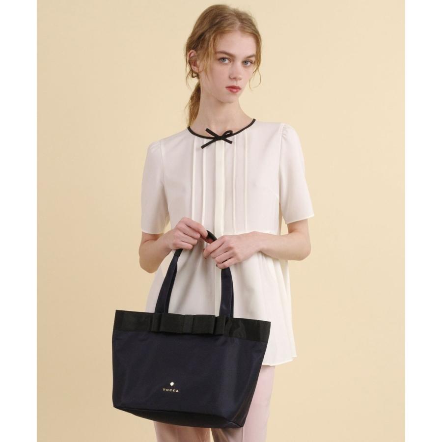 【A4サイズ対応】RIBBON BRICK A4TOTE トートバッグの画像