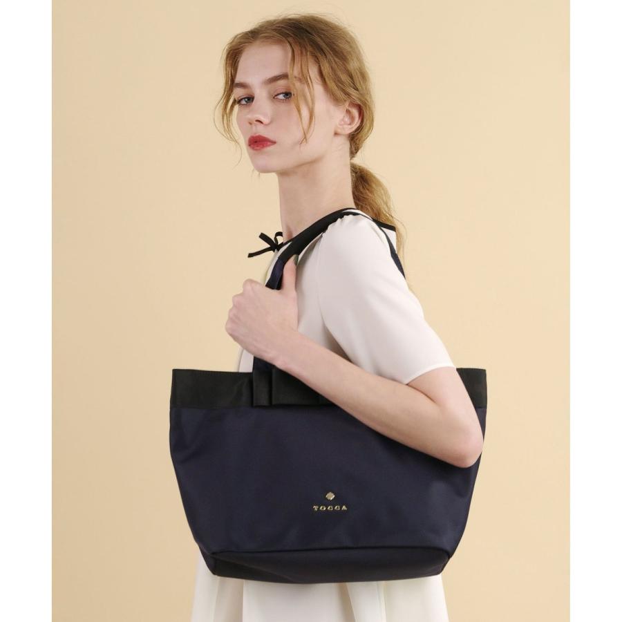 【A4サイズ対応】RIBBON BRICK A4TOTE トートバッグの画像