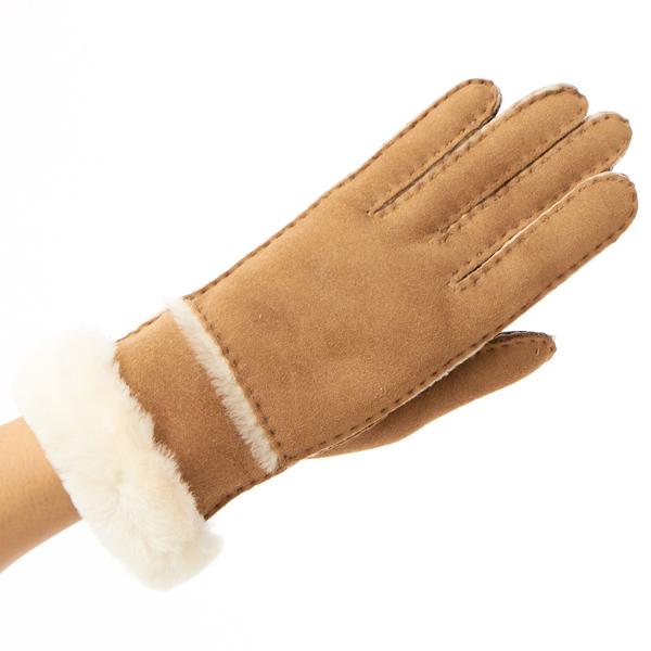UGG（アグ） UGG/アグ/SHEEPSKIN SEAMED GLOVE/シープスキン シームド