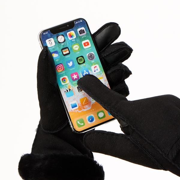 UGG（アグ） UGG/アグ/SHEEPSKIN SEAMED GLOVE/シープスキン シームド