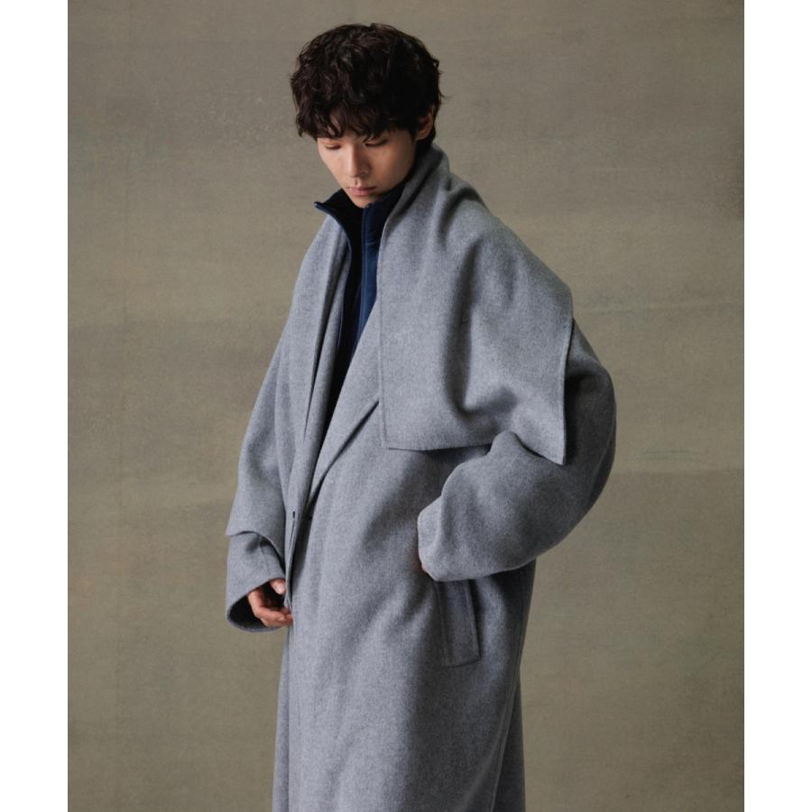 ADAM ET ROPE'（アダムエロペ） 《マフラー付き》メリノウール ダブル