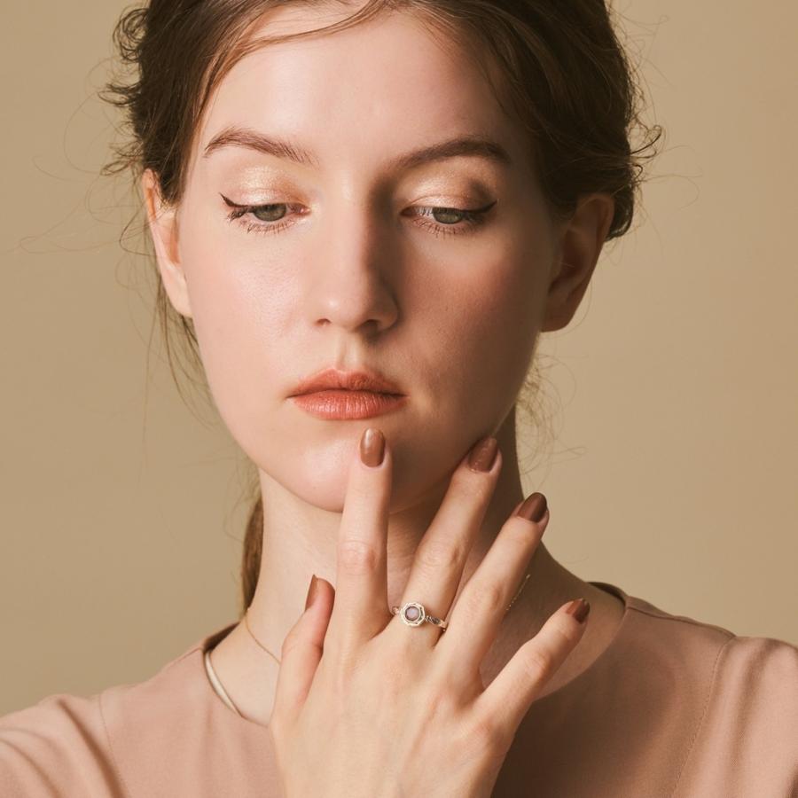 agete（アガット） シルバーラブラドライト／クォーツリング : マルイ