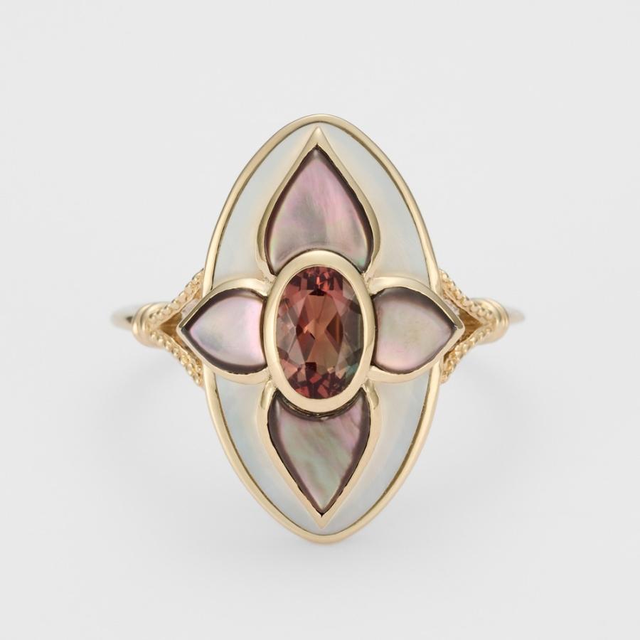 agete（アガット） K10シェル／アンデシンリング : マルイ(丸井)Yahoo