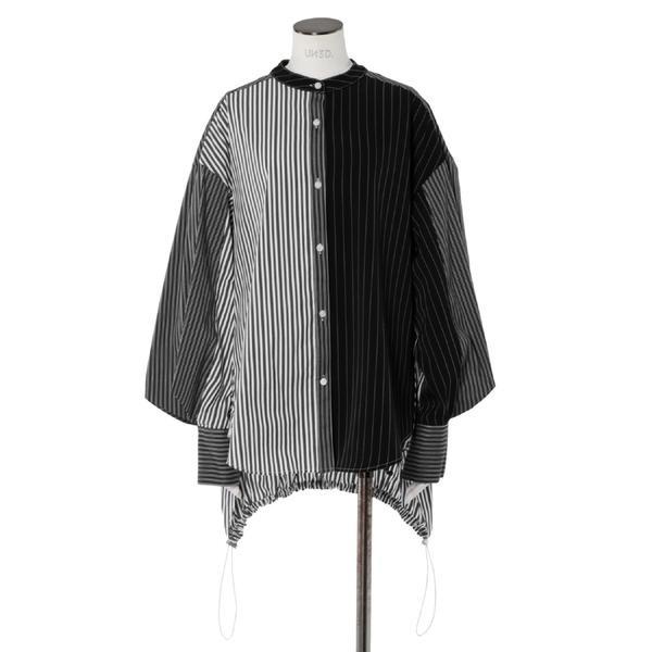 美品☆ アンスリード ダブルトライアングルタックシャツ UN3D.（アンスリード）の「ダブルトライアングルタックシャツ