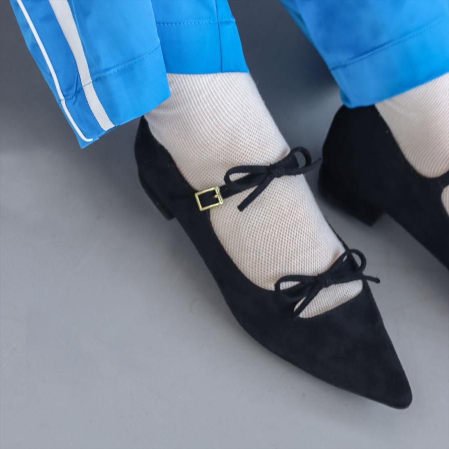 EVOL（イーボル） 【24秋冬新作】ダブルリボンソフトポインテッド