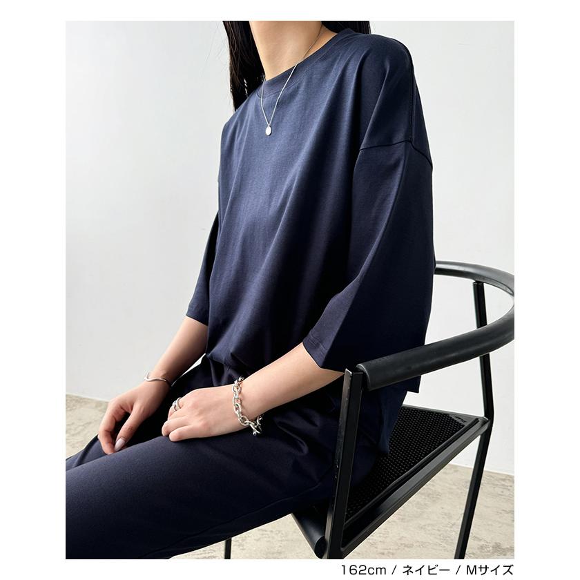 シルケット オーバーサイズ Tシャツ evernavy エバーネイビー : マルイ