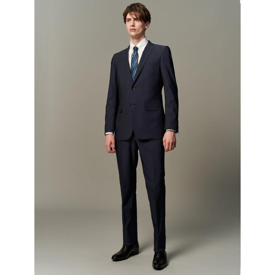 TAKA-Q（タカキュー） 【超光沢 ストレッチ】レノマ オム 2ボタン3