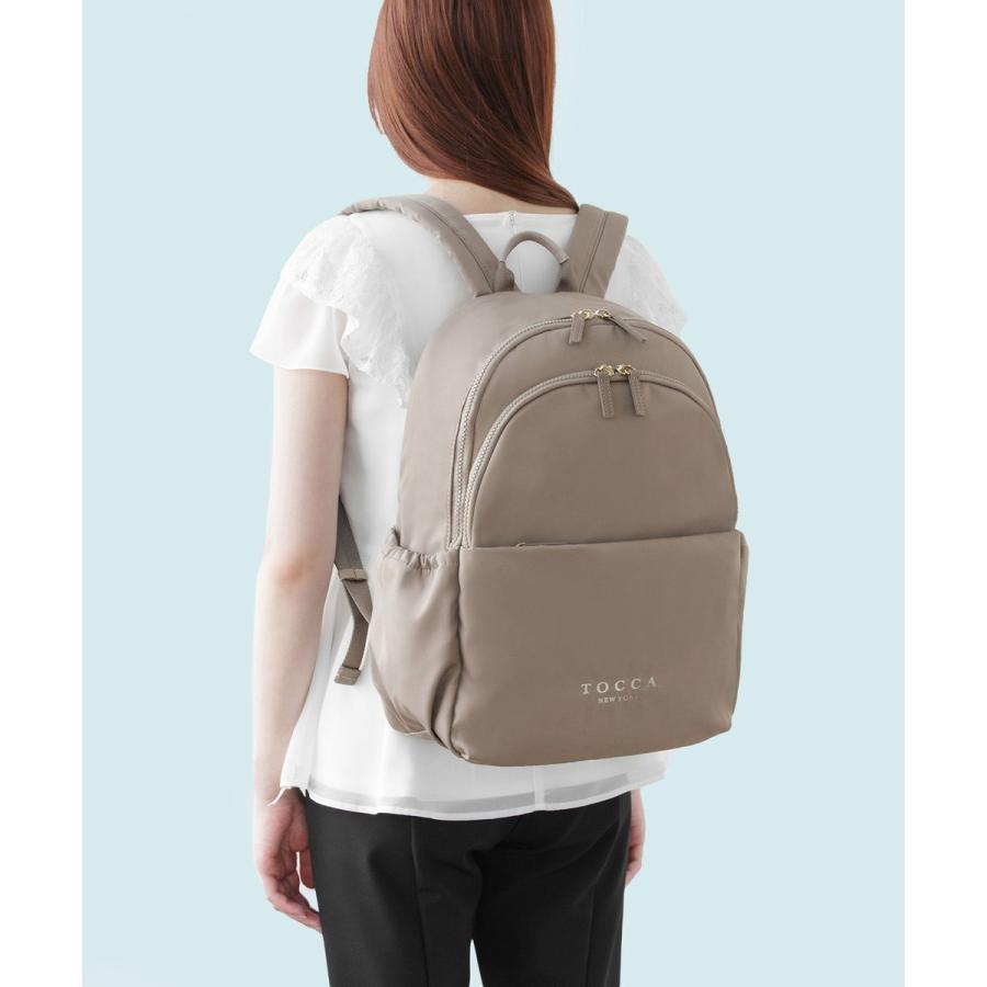 こ*！様 TOCCA グレー リュック・バックパック　COLLINA BACKP TOCCA グレー リュック・バックパック COLLINA BACKPACK tocca バッグ