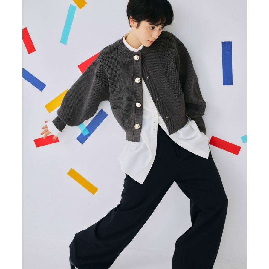 ADAM ET ROPE' 【WEB限定】・【サステナブル】BIGボタンニット