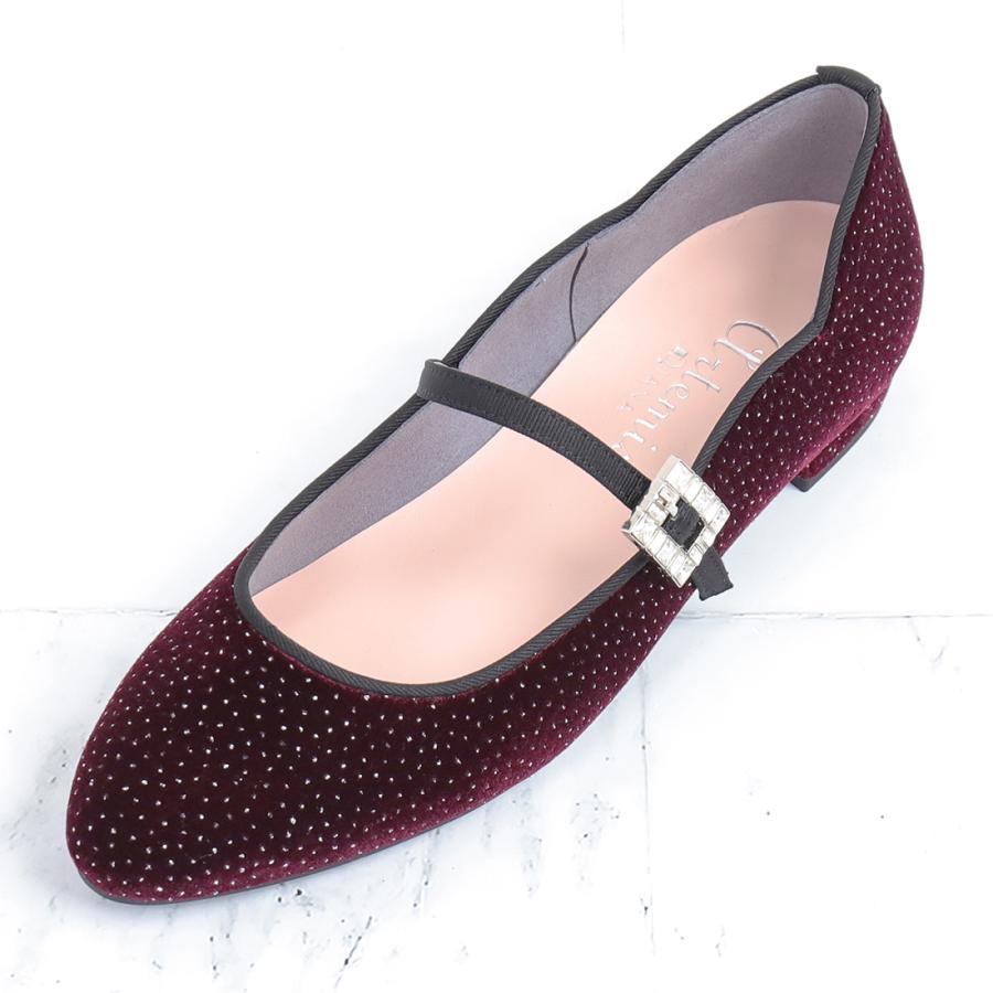 レペット パンプス ファビエンヌ エナメル メリージェーン ブラック 未使用級 artemis by DIANA（アルテミス by ダイアナ） ラメベルベット/エナメル