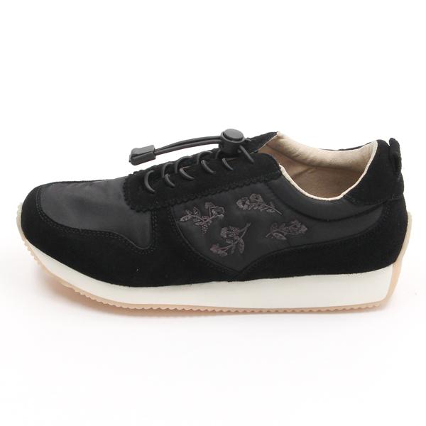 SUPER HAKKA アシンメトリーフラワー刺繍スニーカー : マルイ