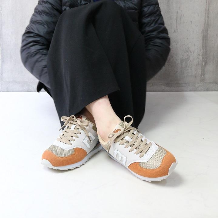 moz（モズ） 【定番商品】moz イニシャルロゴ カラーコンビスニーカー