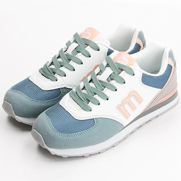 moz（モズ） 【定番商品】moz イニシャルロゴ カラーコンビスニーカー