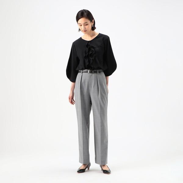 〔 TALLサイズ 〕 【セットアップ対応】2WAYストレッチトロ ワイドパンツ_10
