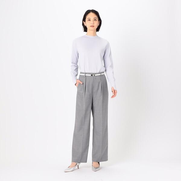 〔 TALLサイズ 〕 【セットアップ対応】2WAYストレッチトロ ワイドパンツ_7