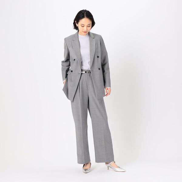 〔 TALLサイズ 〕 【セットアップ対応】2WAYストレッチトロ ワイドパンツ_8