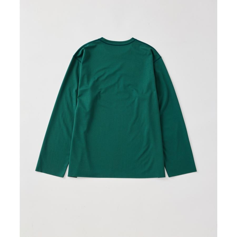 《定番》ハイゲージ シャンブレー リバーシブル ロングスリーブ Tシャツ / ロングシーズン着用可能