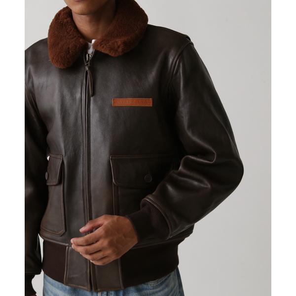 G-1 FLIGHT JACKET ANTIQUE LAMBの画像