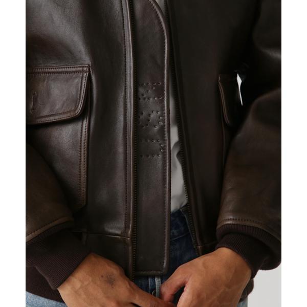 G-1 FLIGHT JACKET ANTIQUE LAMBの画像