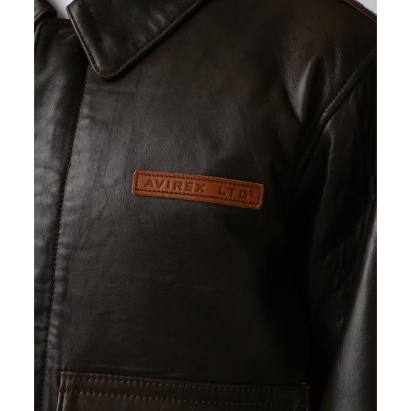 A-2 FLIGHT JACKET ANTIQUE LAMBの画像