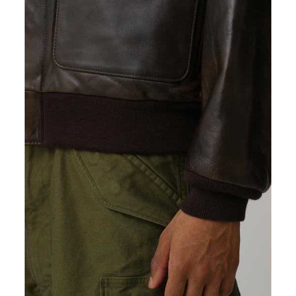 A-2 FLIGHT JACKET ANTIQUE LAMBの画像