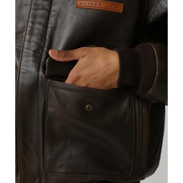 A-2 FLIGHT JACKET ANTIQUE LAMBの画像