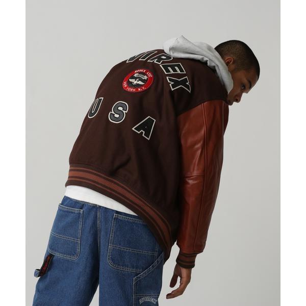 SUGNATUR VARSITY JACKET ／ シグネチャー バーシティ ジャケット ／ AVIの画像