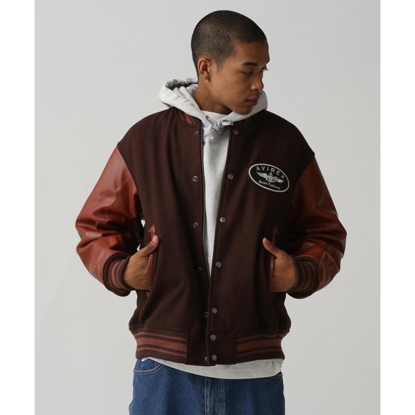 SUGNATUR VARSITY JACKET ／ シグネチャー バーシティ ジャケット ／ AVIの画像