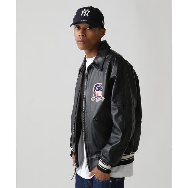 LIGHT SIGNATURE VARSITY JACKET／ライト シグネチャー バーシティー ジの画像