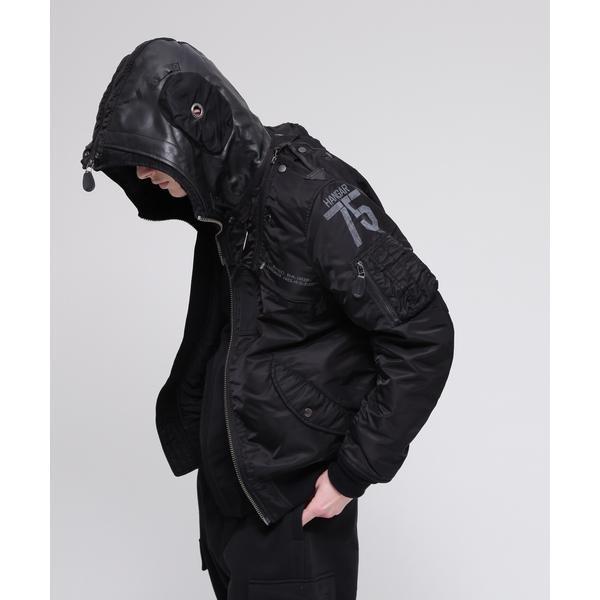 AVIREX　REMODEL　アヴィレックス　MA-1☆オールブラック AVIREX（アヴィレックス） ma1 ma-1 「WEB＆DEPOT限定」MA-1 REMODEL