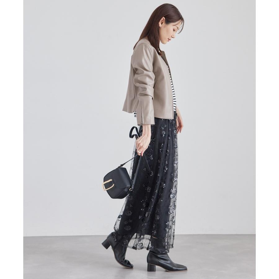 新品ジャケット ROPE’ ROPE' PICNIC ジャケット ノーカラージャケット シンセティック