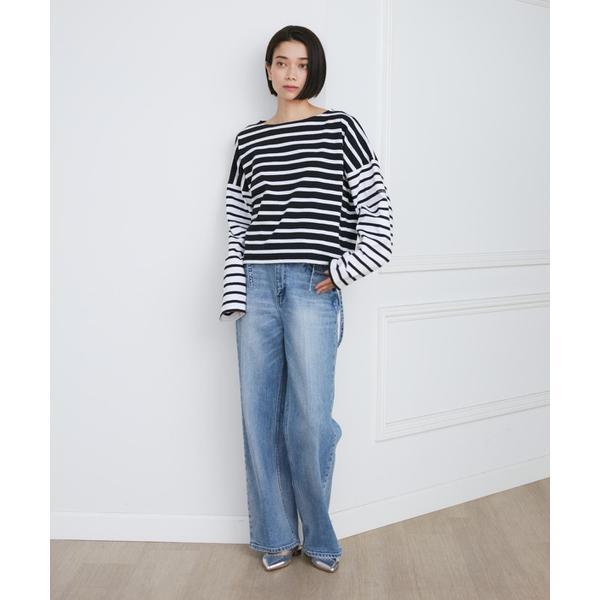 《SUPERIOR CLOSET》PETIT COPAIN COURT別注ボーダーTシャツ《Le m