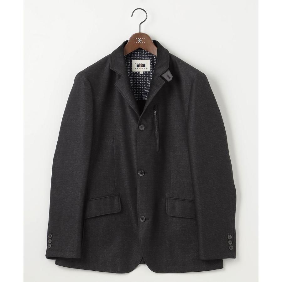 【新品】JOSEPH ABBOUD コンバーチブルジャケット⭐️ キングサイズ・清涼／軽量／ストレッチ／ソフト】プリントレノクロス