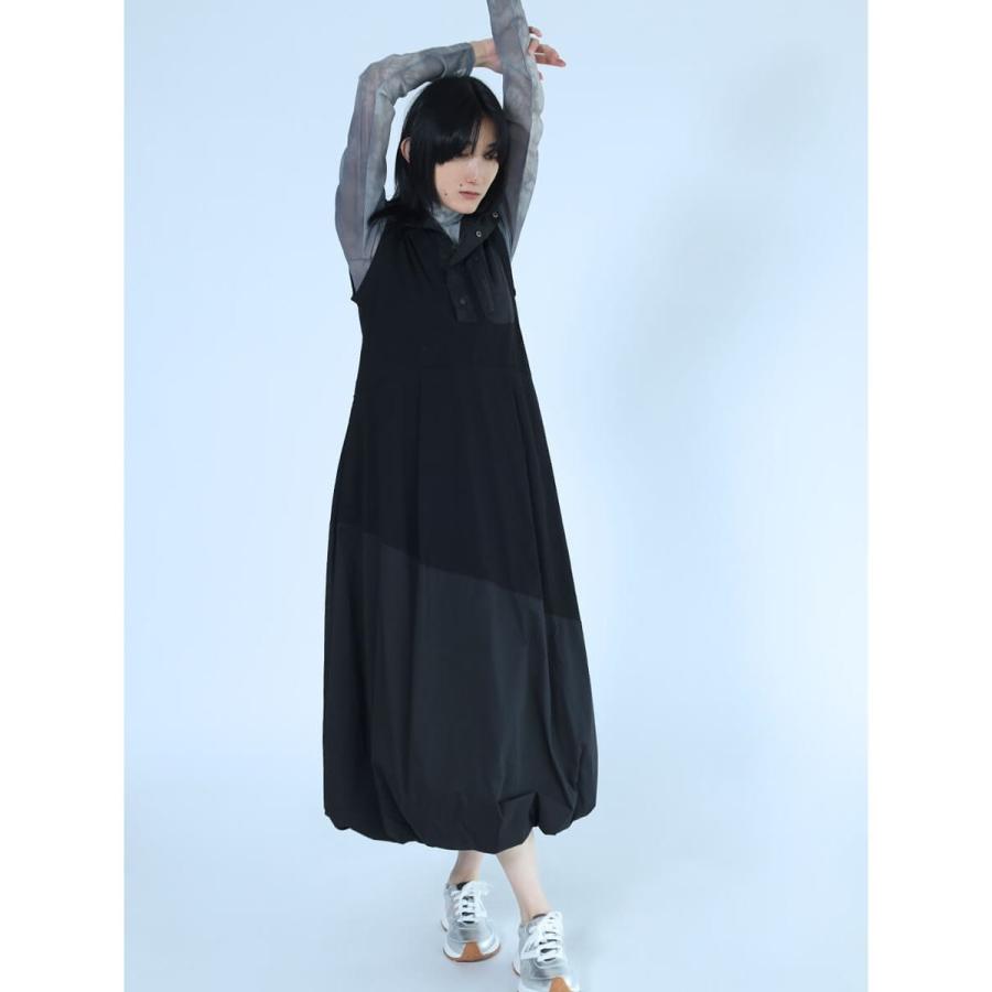 LASUD（ラシュッド） バックアジャスターバルーンワンピース : マルイ 