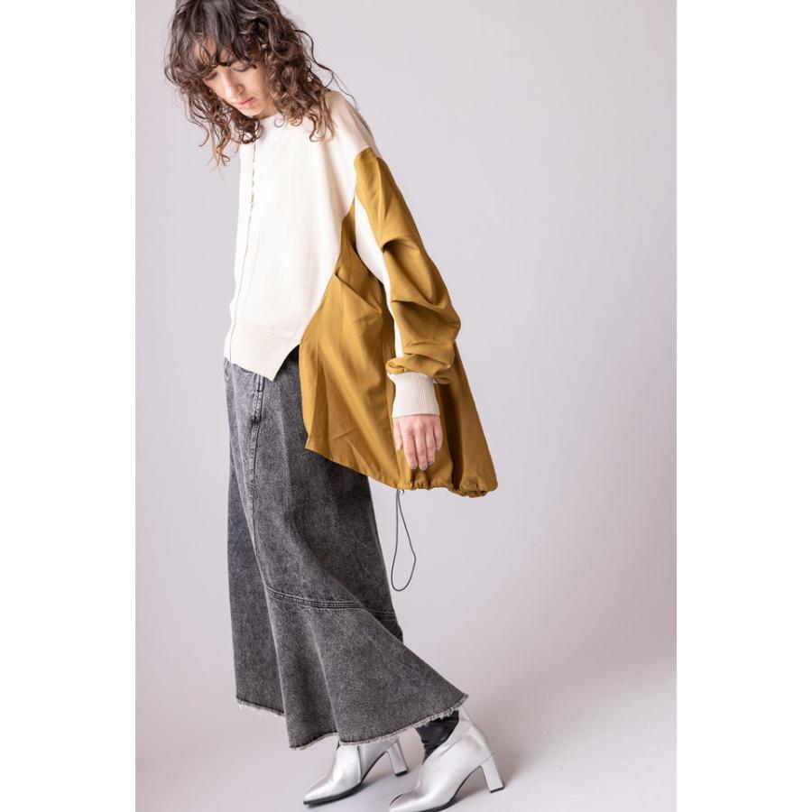 OSMOSIS バックロングジップニットカーディガン : マルイ(丸井