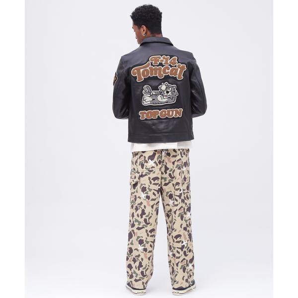 LEATHER JACKET TOMCAT ／ レザー ジャケット トムキャット ／ AVIREXの画像