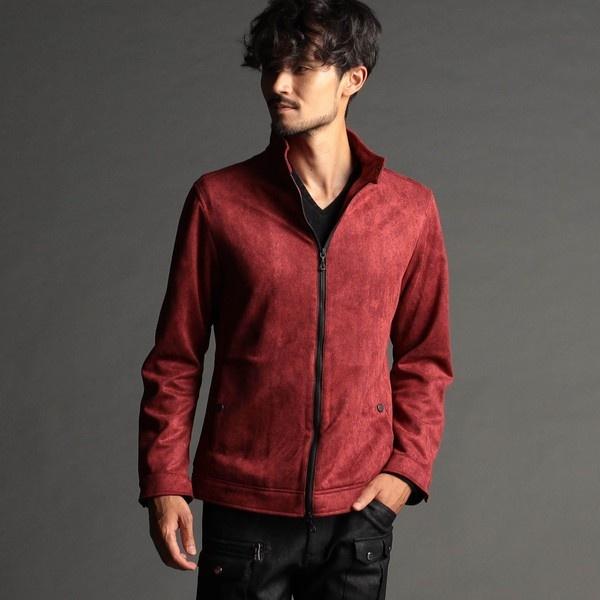 ニコルクラブフォーメン（NICOLE CLUB FOR MEN）/【24年モデル EC限定再販売】スウェードライダースブルゾン NICOLE CLUB FOR MEN（ニコルクラブフォーメン） 【24年モデル EC限定