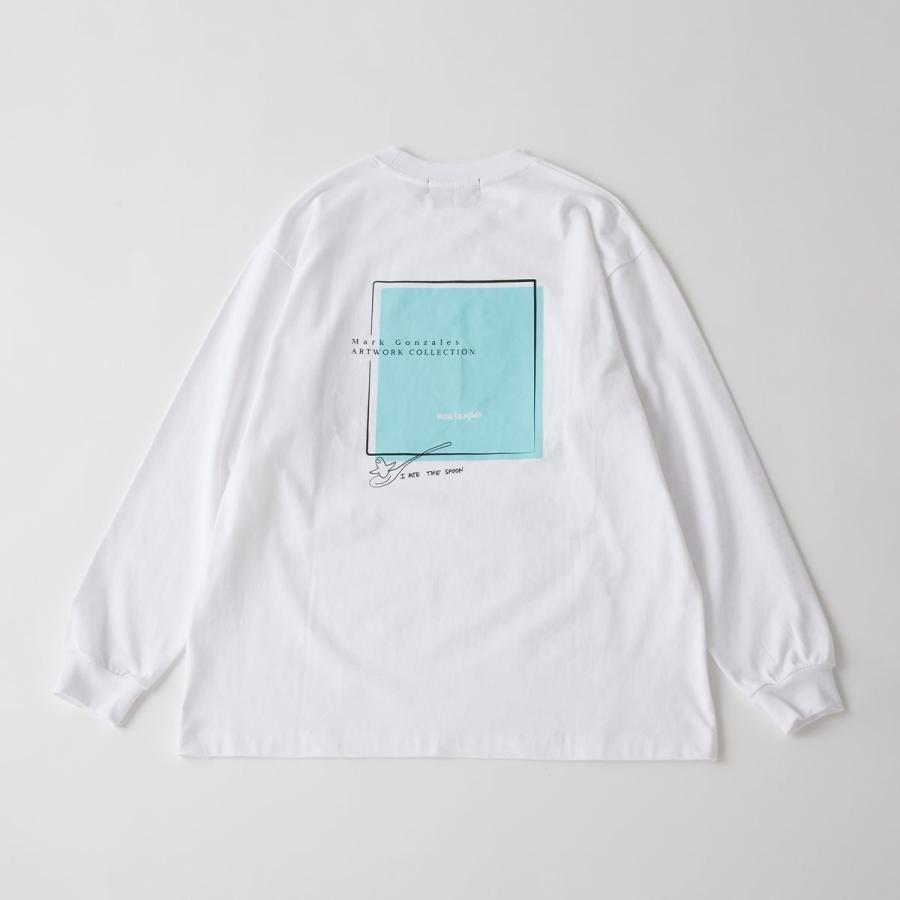 《別注》【MASTER FRAME】Mark Gonzales 天竺ロングスリーブTシャツ