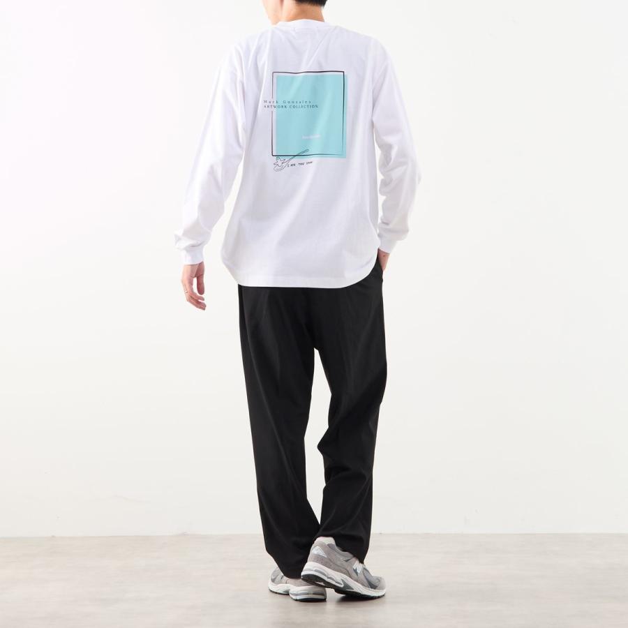 《別注》【MASTER FRAME】Mark Gonzales 天竺ロングスリーブTシャツ
