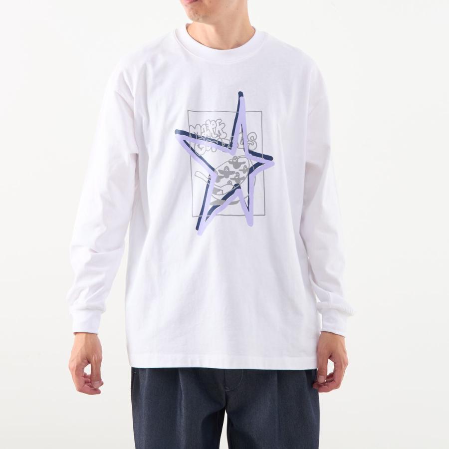 《別注》【MASTER FRAME】Mark Gonzales 天竺ロングスリーブTシャツ