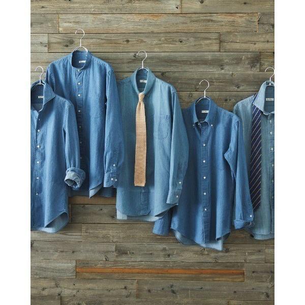 SUIT SELECT 【CLASSICO TAPERED】長袖ワイシャツ ボタンダウン