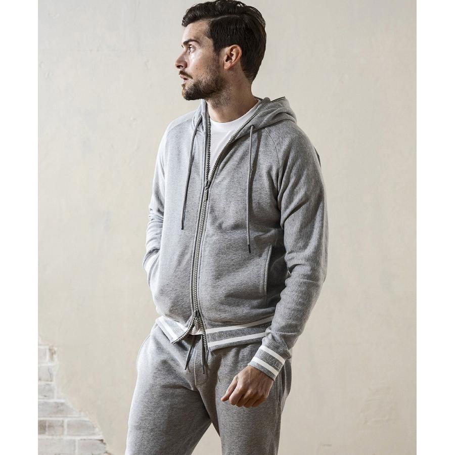 1piu1uguale3 　RELAX ロゴラインストーン パーカー　Lサイズ SHIFFON｜(M)1PIU1UGUALE3 RELAX/USO-24085 ラインストーン