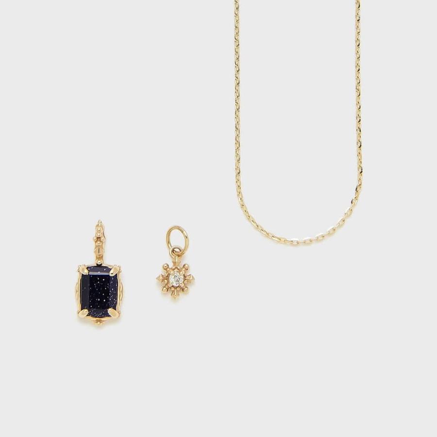 【WEB限定】K10紫金石ネックレスの画像