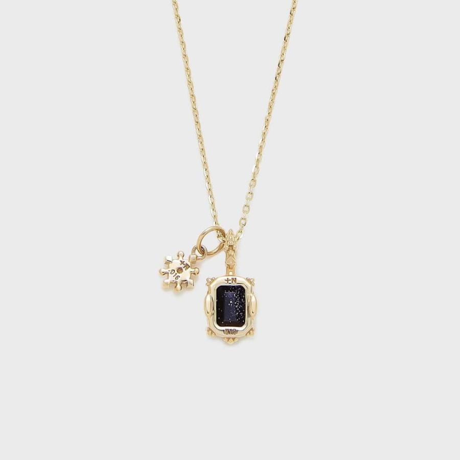 【WEB限定】K10紫金石ネックレスの画像