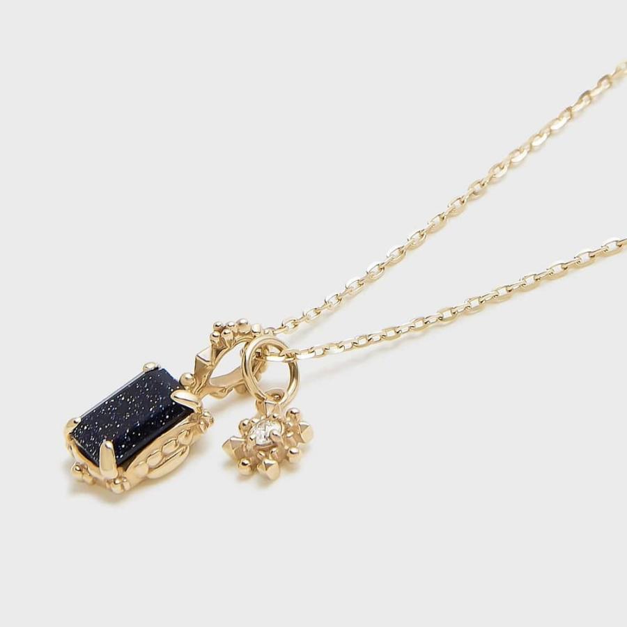 【WEB限定】K10紫金石ネックレスの画像
