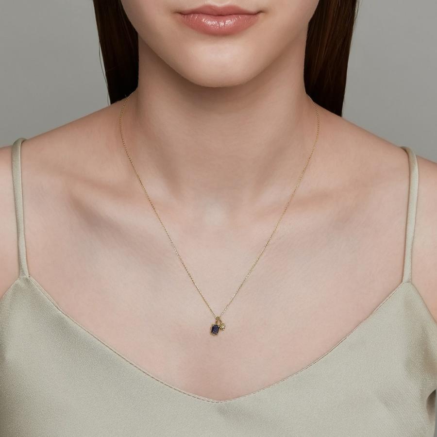 【WEB限定】K10紫金石ネックレスの画像